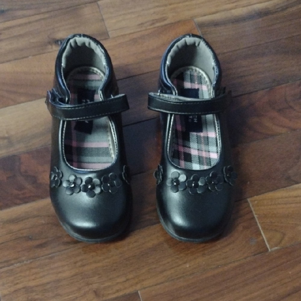 Girls Black Mary Jane Shoes